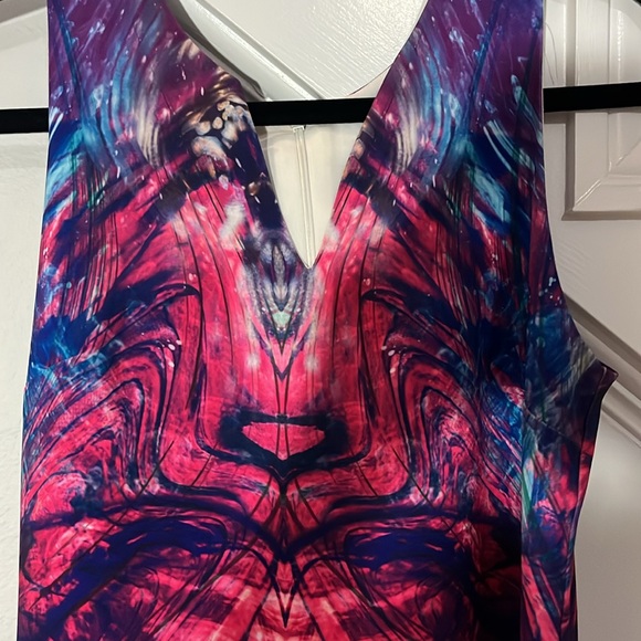 Askari‎ Vibrant Multicolor Sleeveless mini dress - Picture 3 of 10